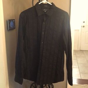 Marc Anthony black button long sleeved shirt